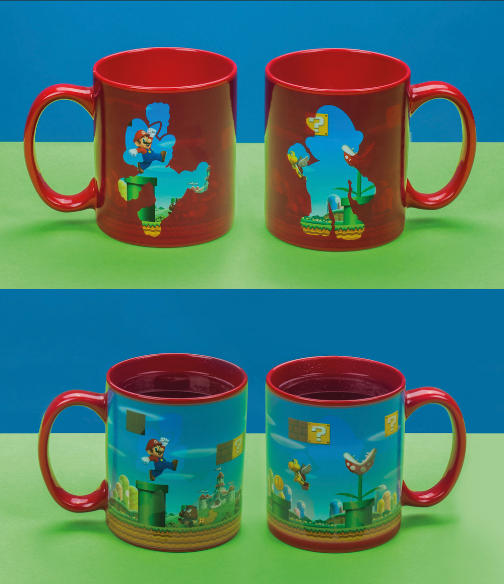 SUPER MARIO BROS - Vintage - Heat Change Mug