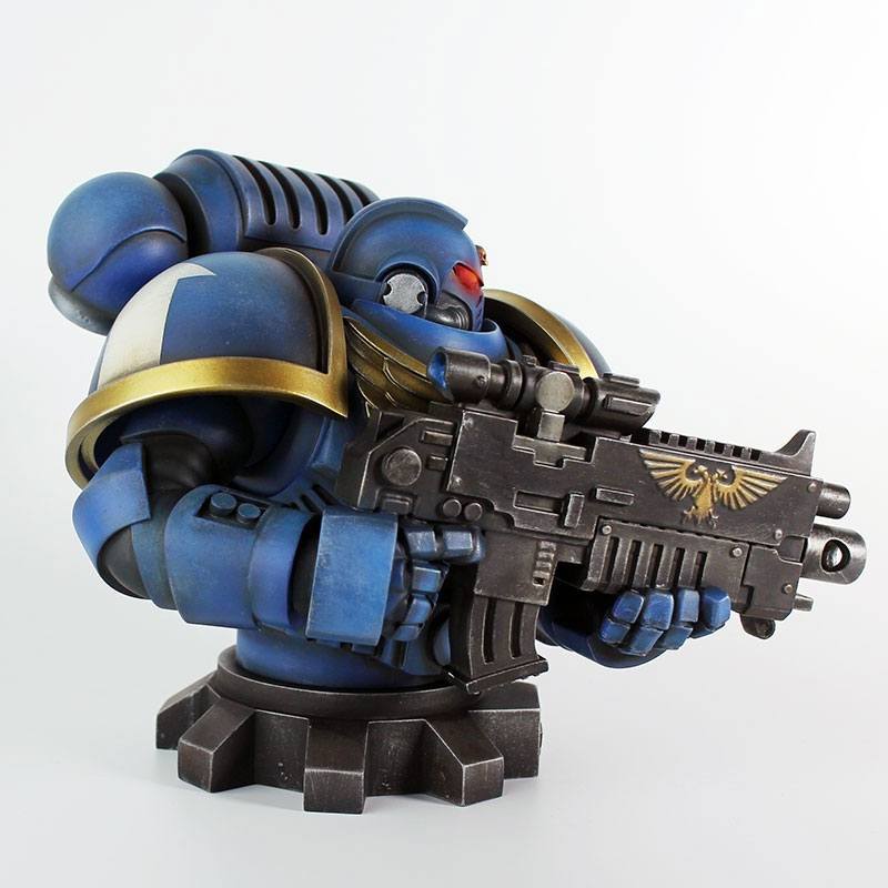 WARHAMMER 40K - Bust - Ultra Marine Primaris - 16cm