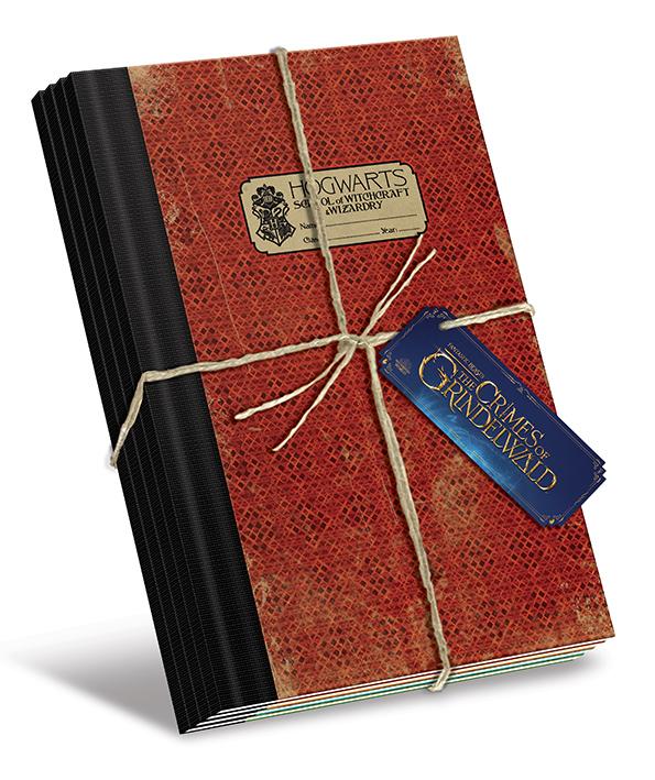 FANTASTIC BEASTS 2- Pack 4 x Exercise Books B5 - Hogwarts
