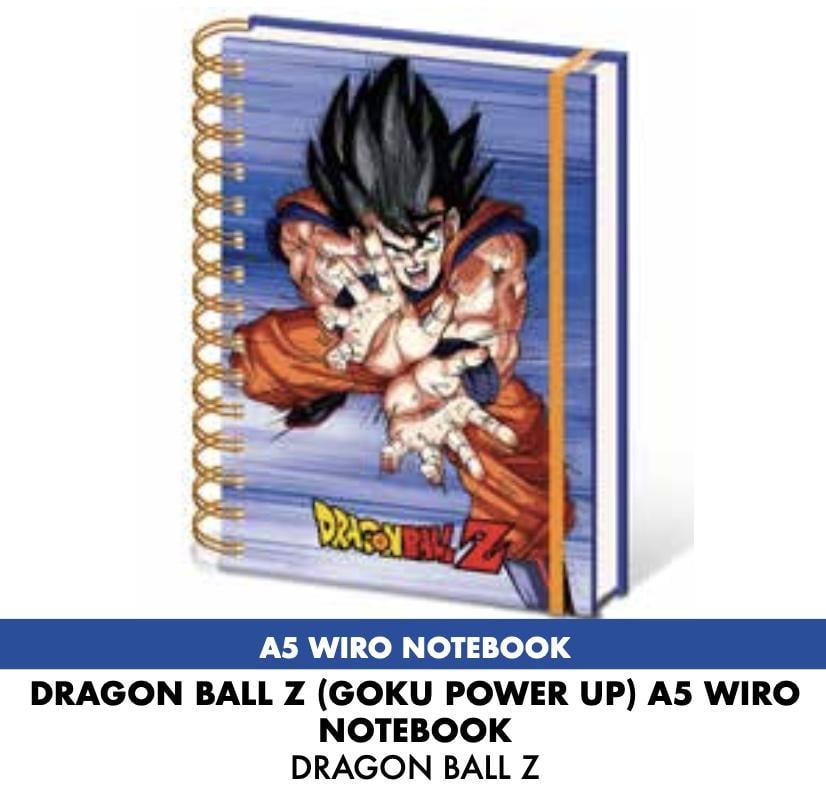 DRAGON BALL Z - Goku Power UP - A5 Wiro Notebook