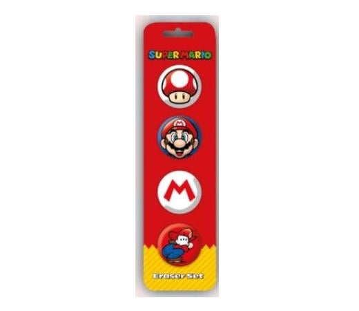 NINTENDO - Super Mario - Eraser Set