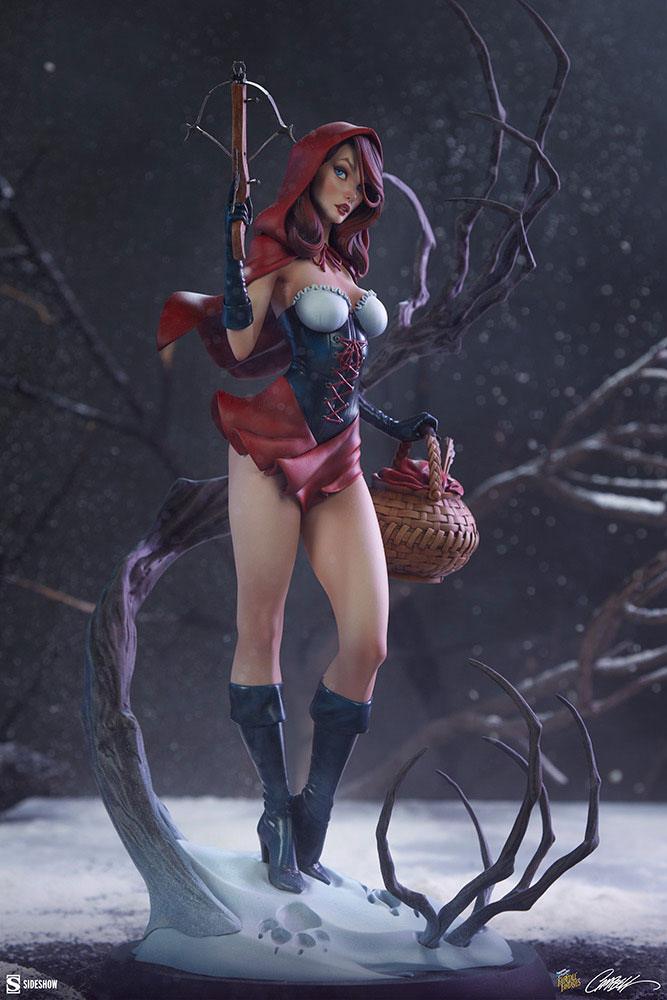 FAIRYTALE FANTASIES - Red Riding Hood - Statue '48x22x22cm'