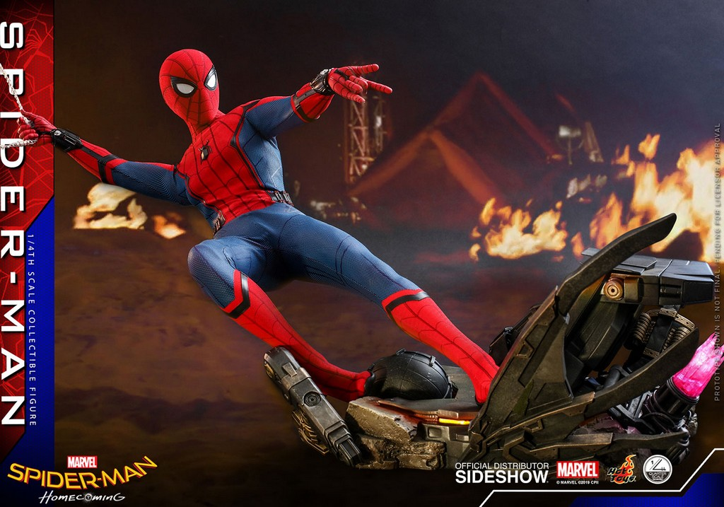 HOMECOMING - Spider-Man - Figurine Exlusive 28cm REPROD