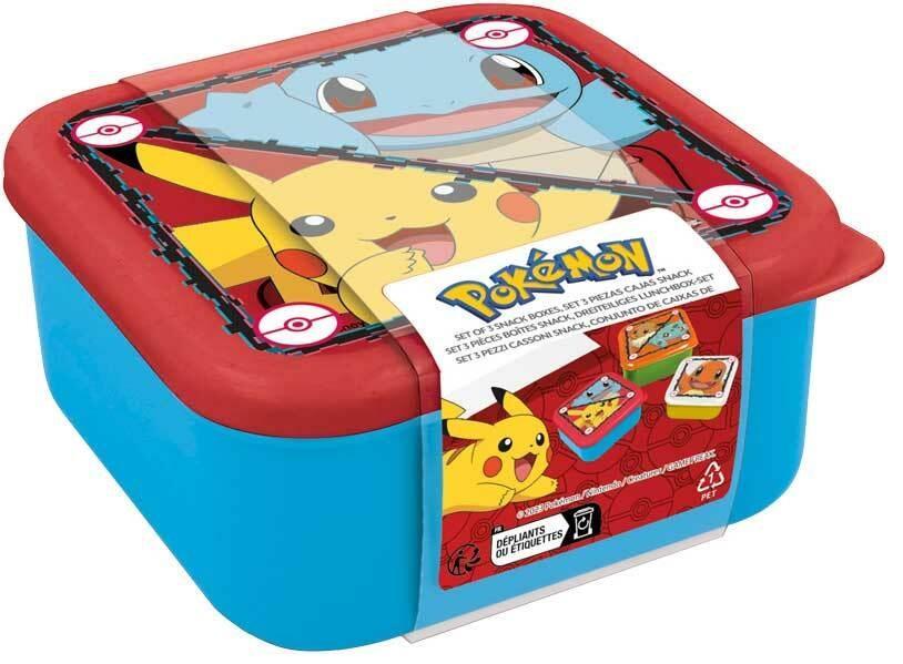 POKEMON - Snack Boxes - 3 pcs