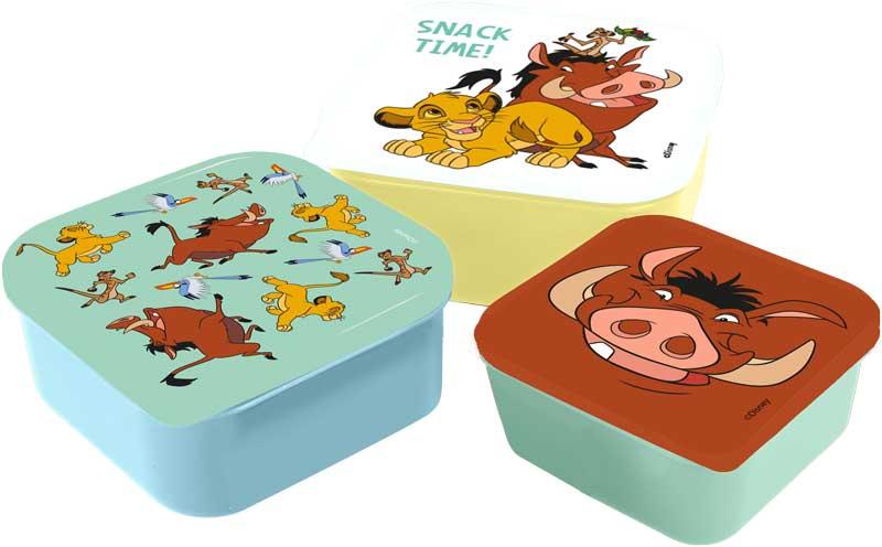 DISNEY - Lion King - Snack Boxes - 3 pcs