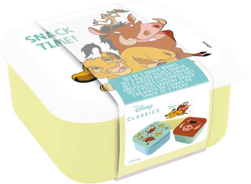 DISNEY - Lion King - Snack Boxes - 3 pcs
