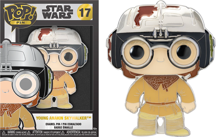 STAR WARS - Pop Large Enamel Pin N° 17 - Young Anakin
