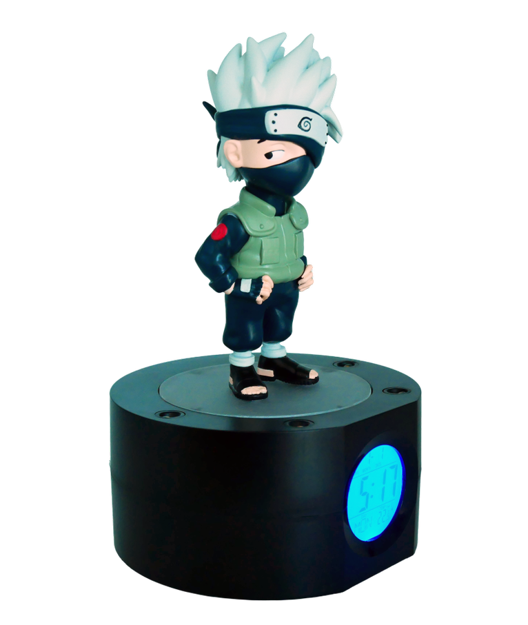 NARUTO - Kakashi - LED Light-Up Alarm Clock - 18 cm
