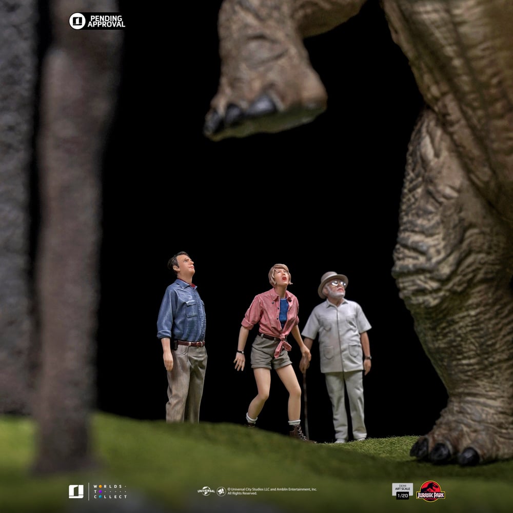 JURASSIC PARK - Welcome to Jurassic Park - Statue Demi Scale 1/20 80cm