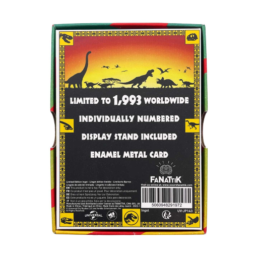 JURASSIC PARK - Jeep "30th Anniversary" - Limited Edition Ingot