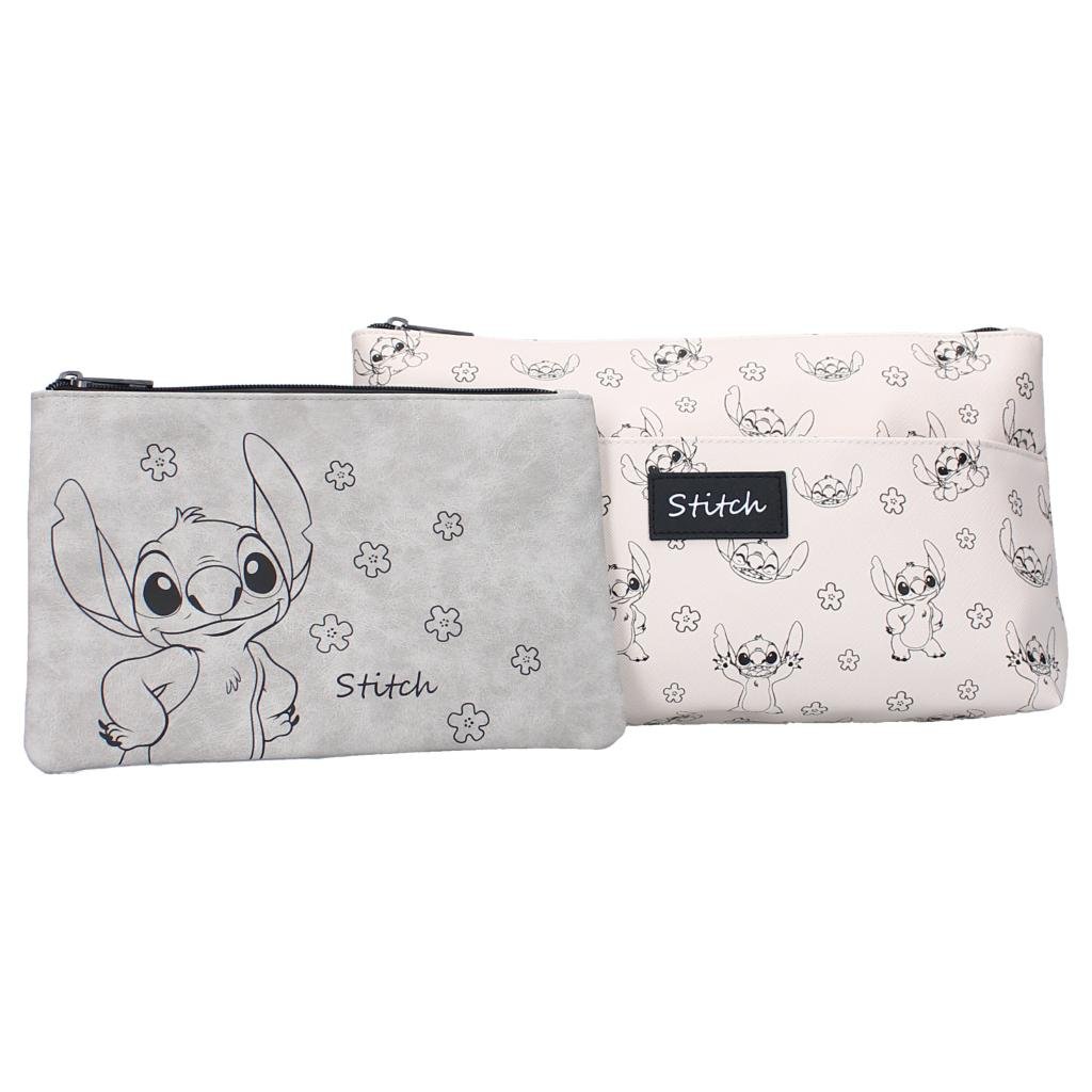 STITCH - Cute & Fashion - Double Cosmetic Bag '30x18x8cm'