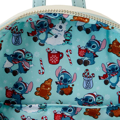 LILO & STITCH - Stitch Snow Angel - Mini Backpack LoungeFly