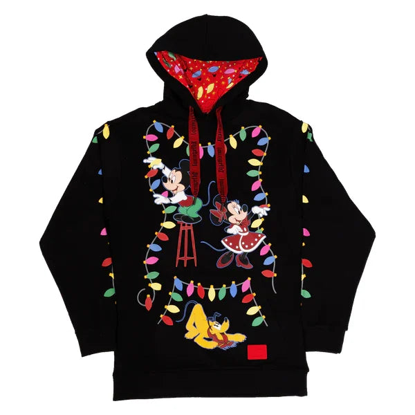MICKEY - Light up decorations - Hoodie Unisex Loungefly (M)