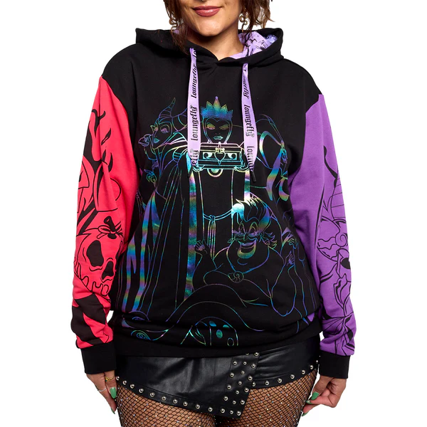 DISNEY - Villains - Hoodie Unisex Loungefly (S)