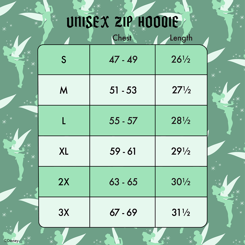DISNEY - Tinker Bell - Hoodie Unisex Loungefly (M)