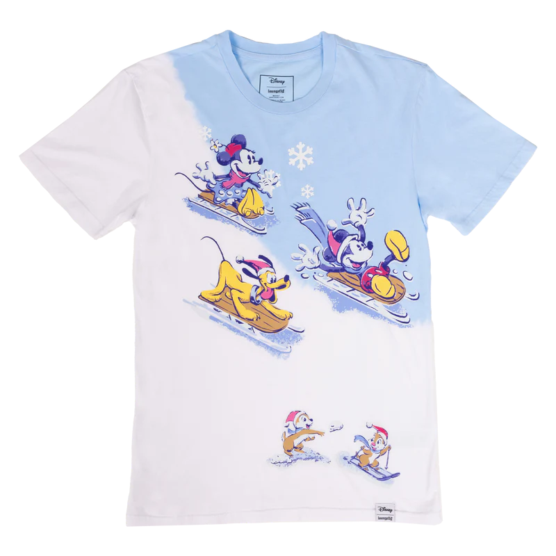 MICKEY & FRIENDS - Winter Wonderland - T-Shirt Unisex Loungefly (S)