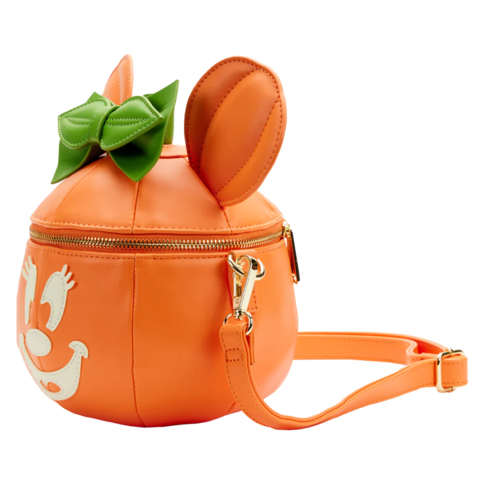 DISNEY - Glow Face Pumpkin Minnie - Cross Body Bag LoungeFly