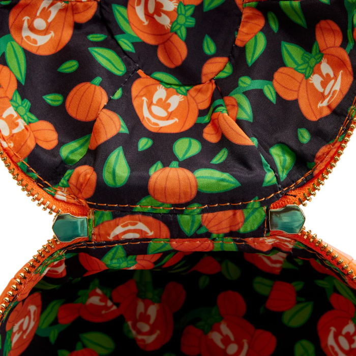 DISNEY - Glow Face Pumpkin Minnie - Cross Body Bag LoungeFly
