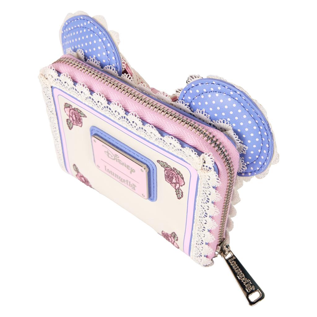 DISNEY - Minnie "Floral and Lace Ears" - Wallet LoungeFly