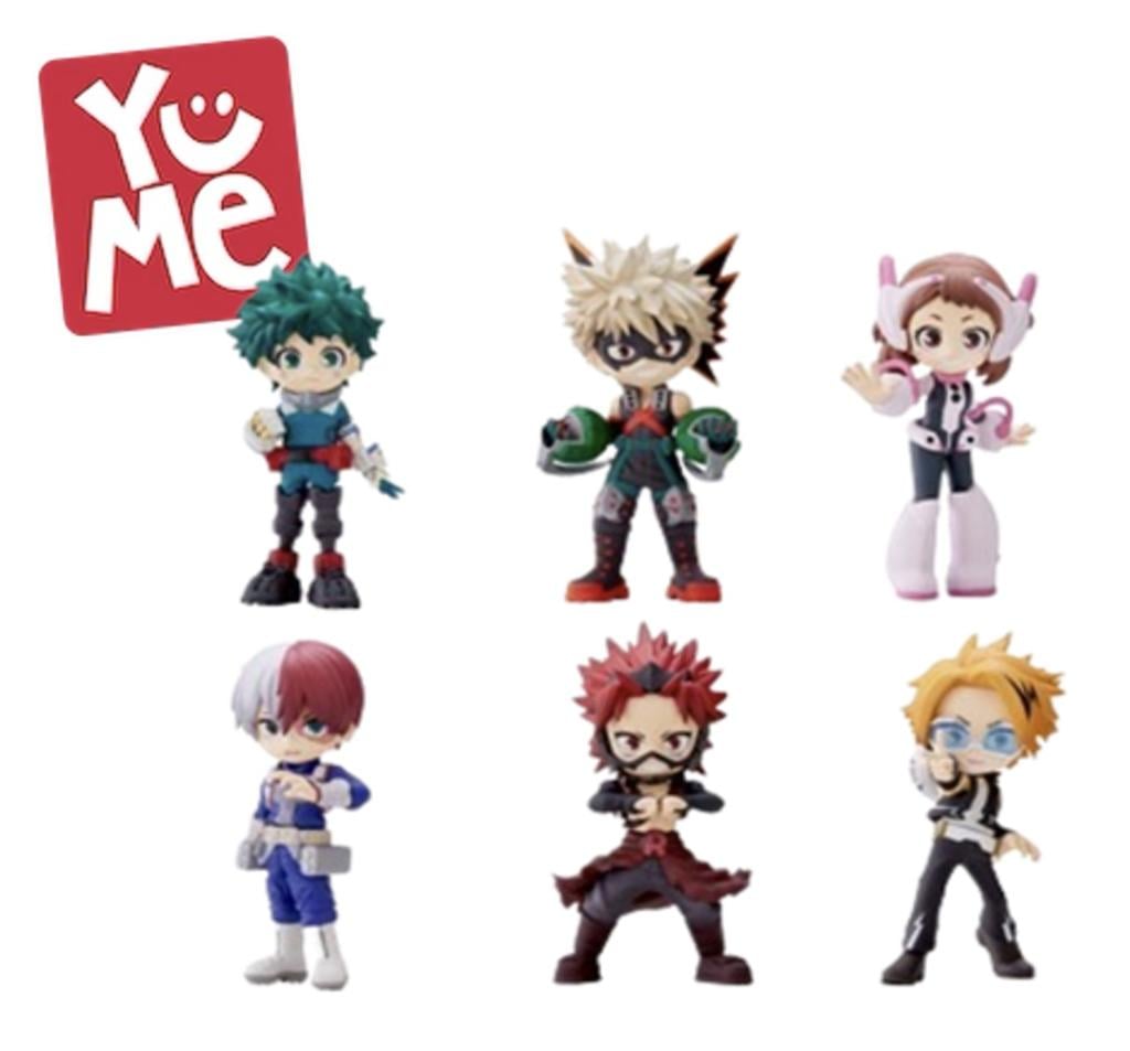 MY HERO ACADEMIA - Series 1 - Blind Box - Assortiment 6 Figures 9cm
