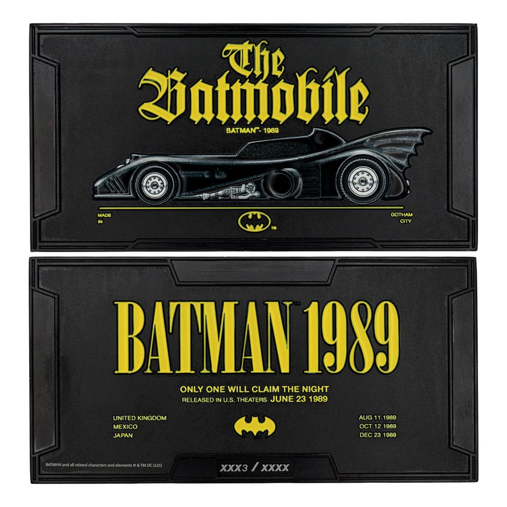 DC - Batmobile - Lingot XL Edition Limitée