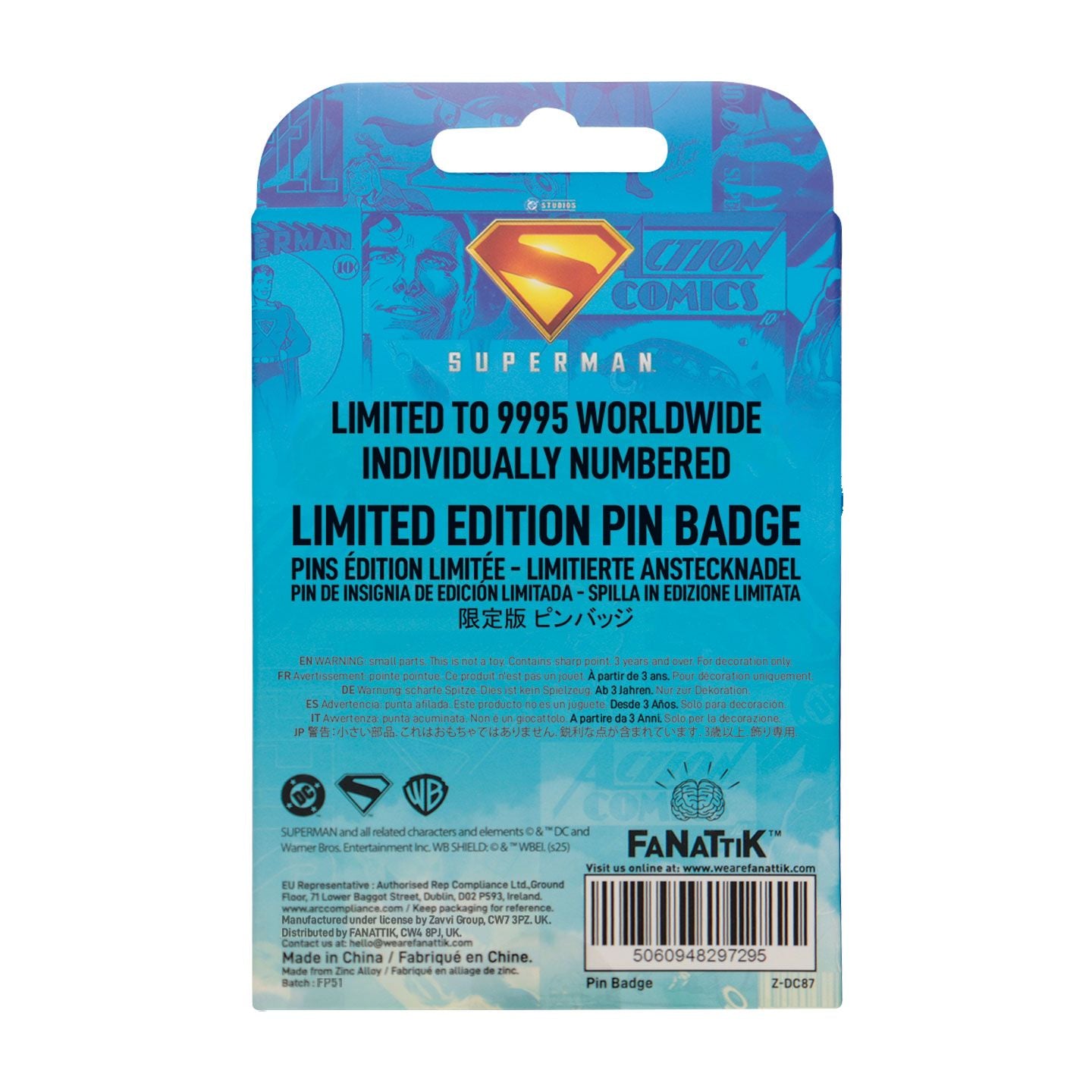 SUPERMAN 2025 - Daily Planet - Pin's Edition Limitée