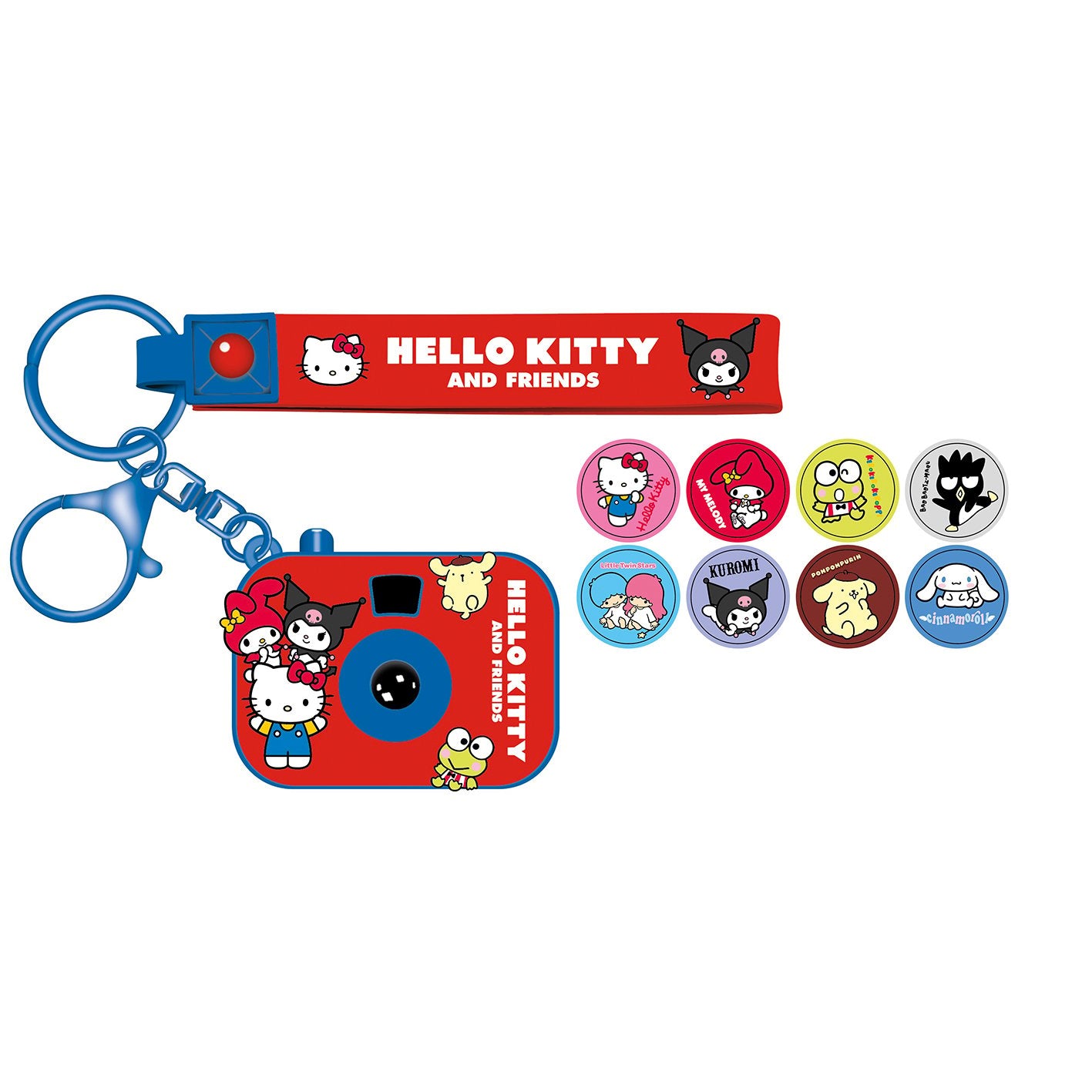 HELLO KITTY & Friends - Projector Keychain with 8 pictures