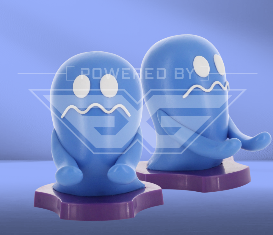 PAC-MAN - Scared Ghost - Support Manette & Portable 'Holdem' - 11cm