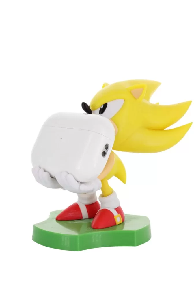 SONIC - Super Sonic - Controller & Phone Support 'Holdem' - 11cm