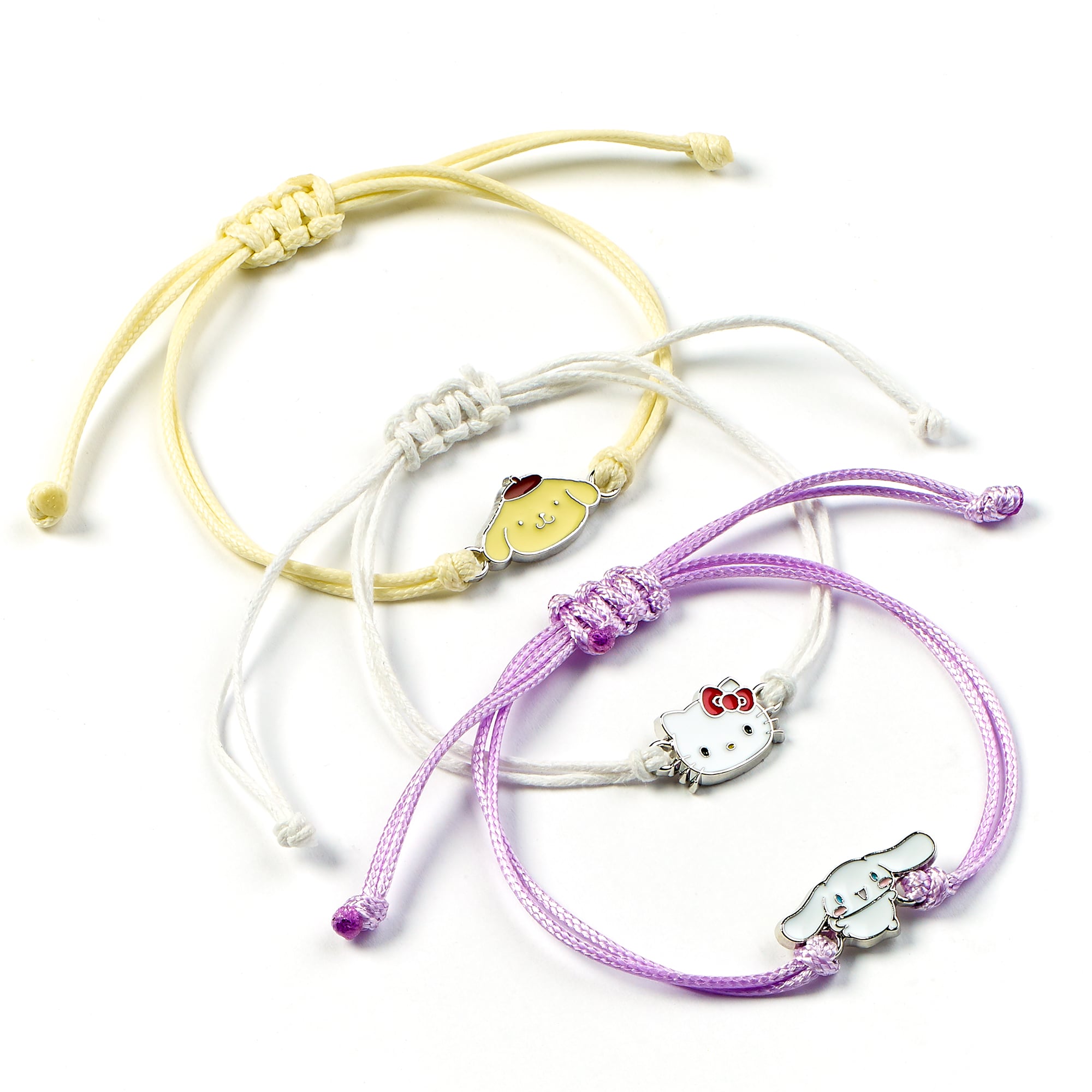 HELLO KITTY & Friends - Set of 3 Friendship Bracelets