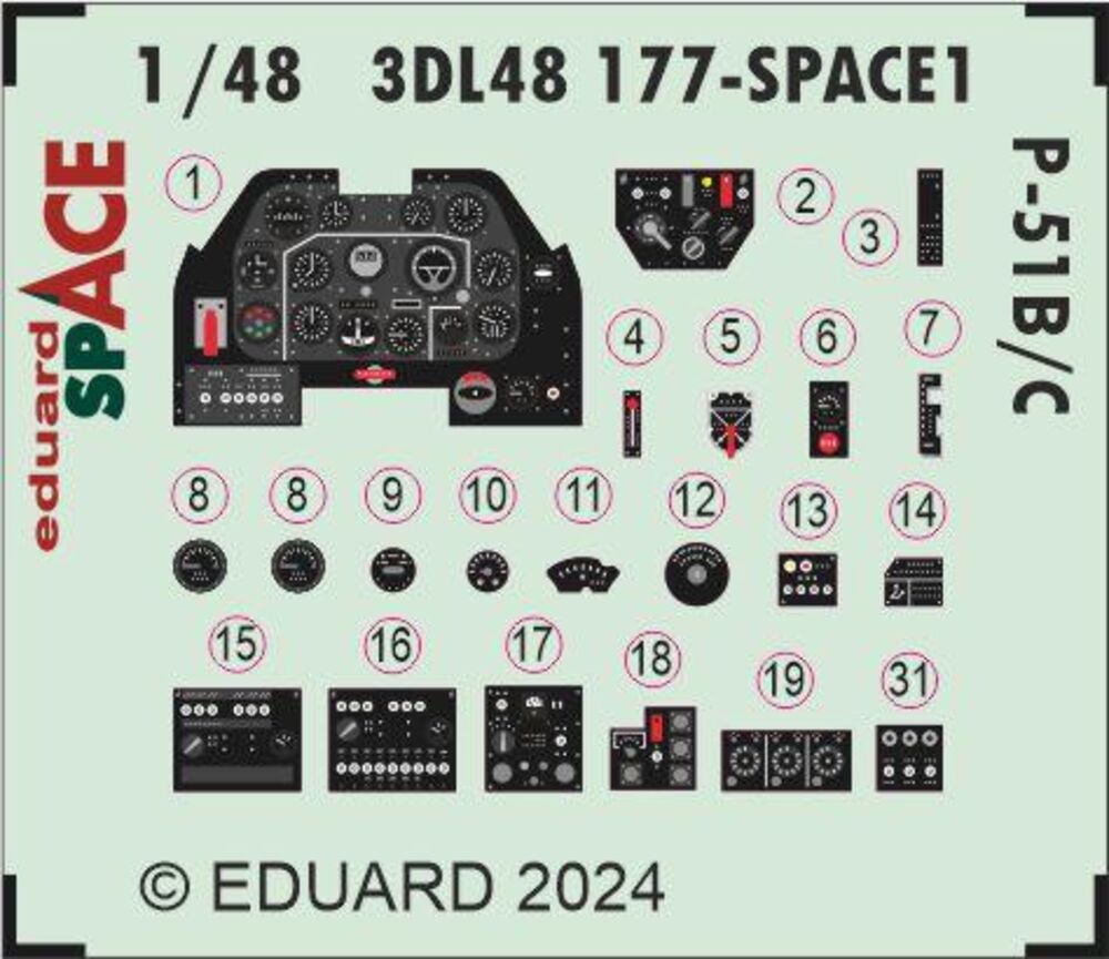 P-51B/C SPACE EDUARD