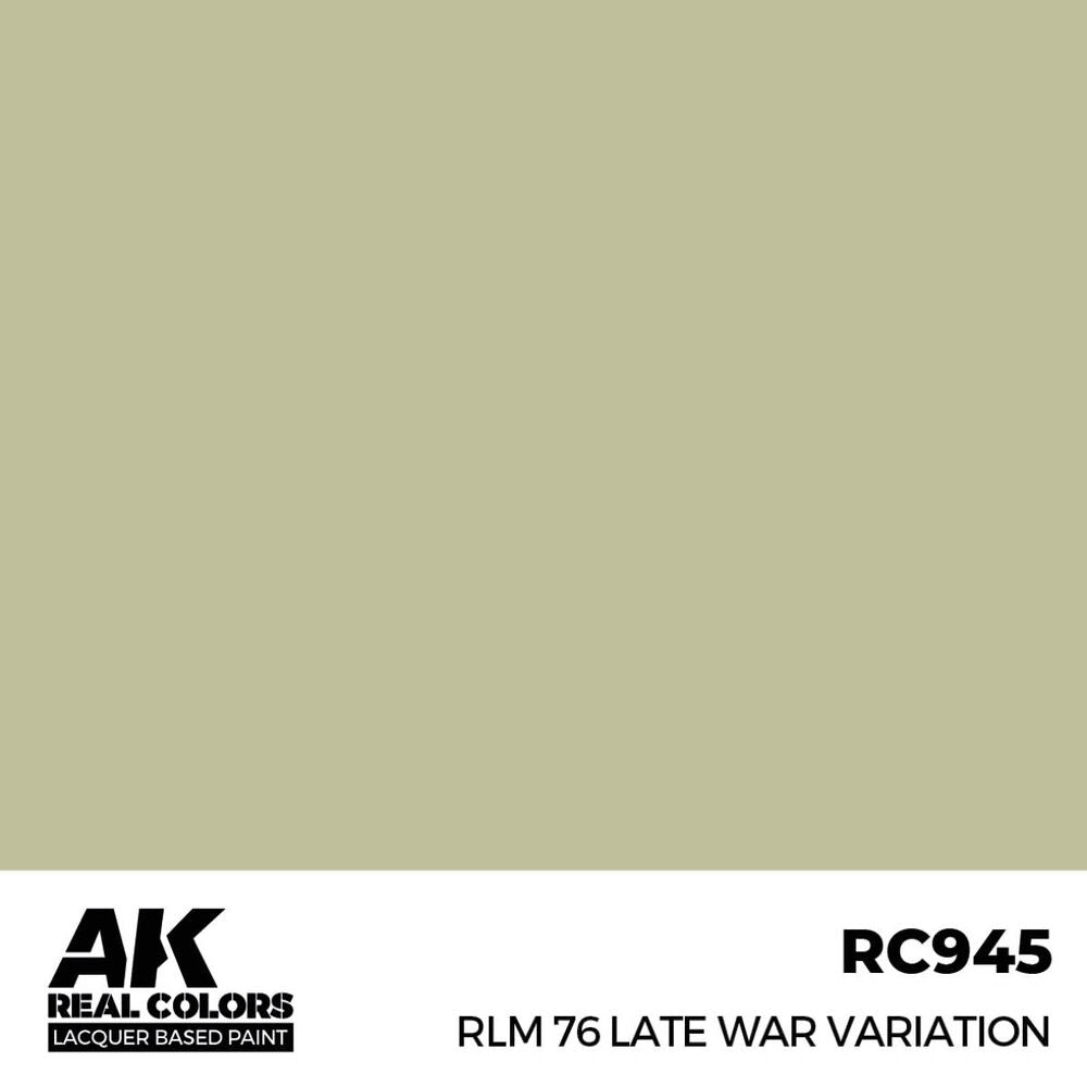 Real Colors: RLM 76 Late War Variation 17 ml.