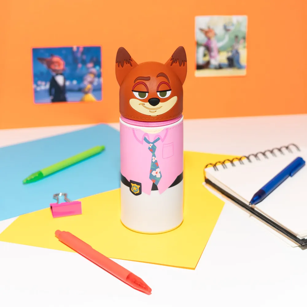 ZOOTOPIA - Nick - Heady - 3D Silicon Pencil Case