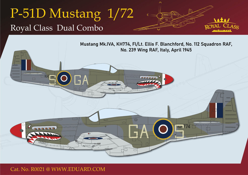 P-51D MUSTANG DUAL COMBO ROYAL CLASS
