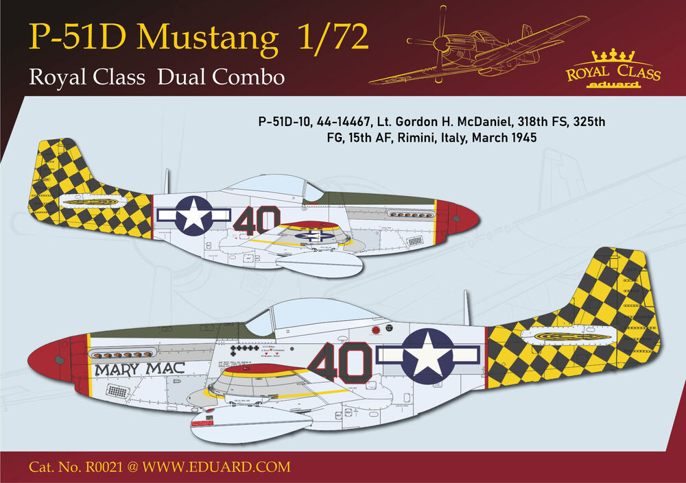 P-51D MUSTANG DUAL COMBO ROYAL CLASS