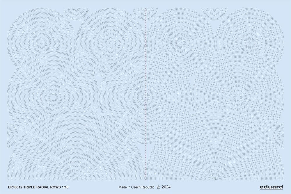 Triple radial rows