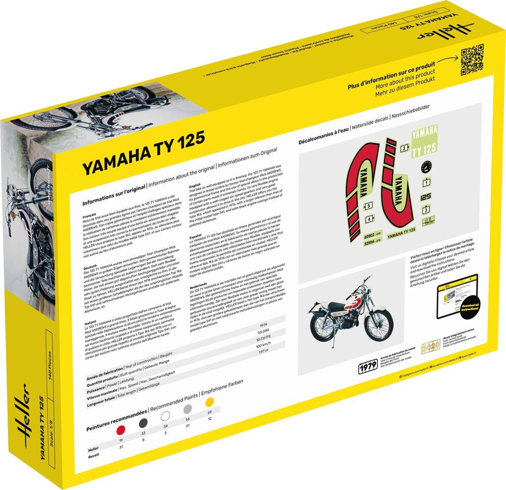 STARTER KIT Yamaha TY 125