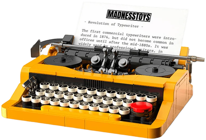 POP SERIES - Construction Kit - 1980 Typewriter - 254pc
