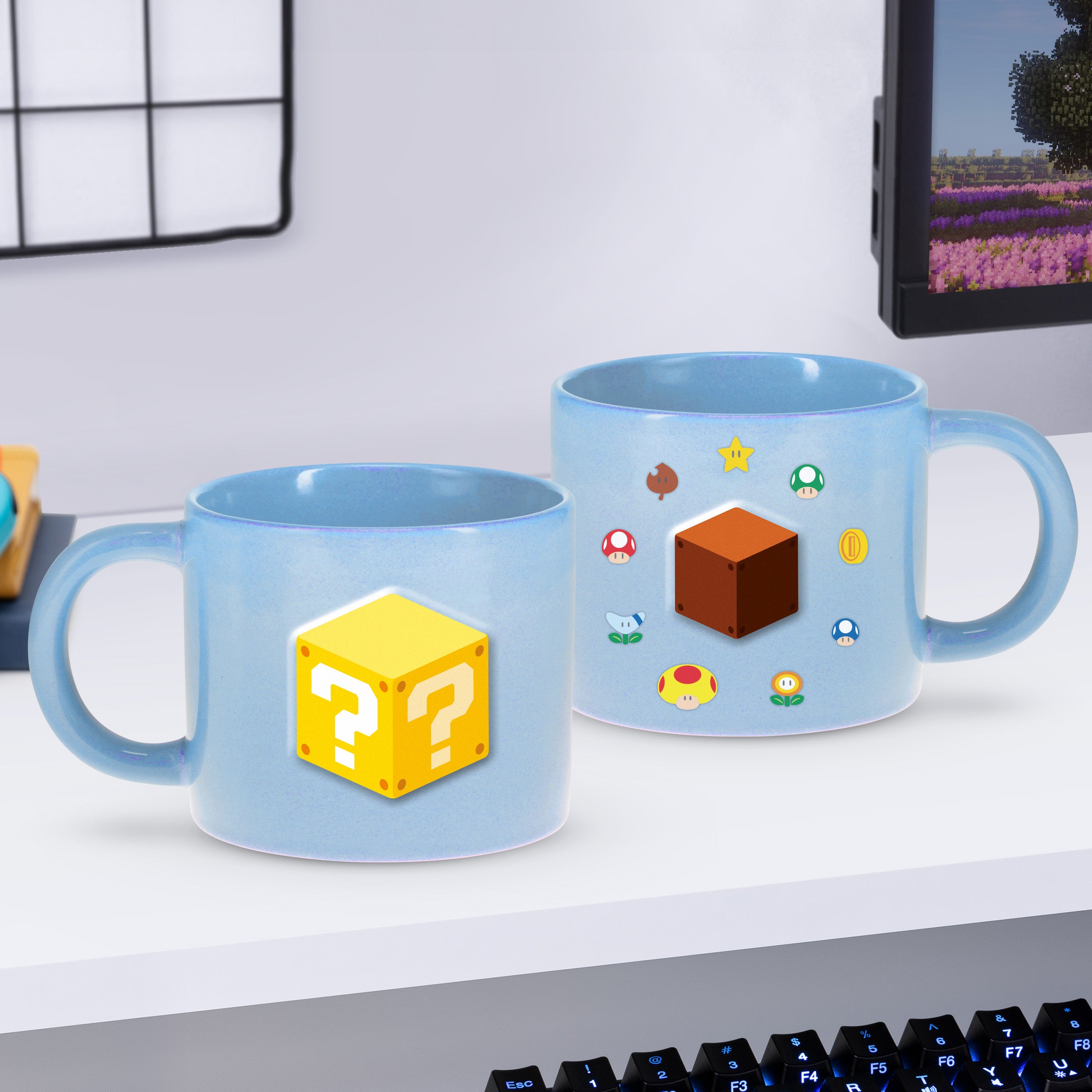 SUPER MARIO - Symbols - Embossed Mug 13oz