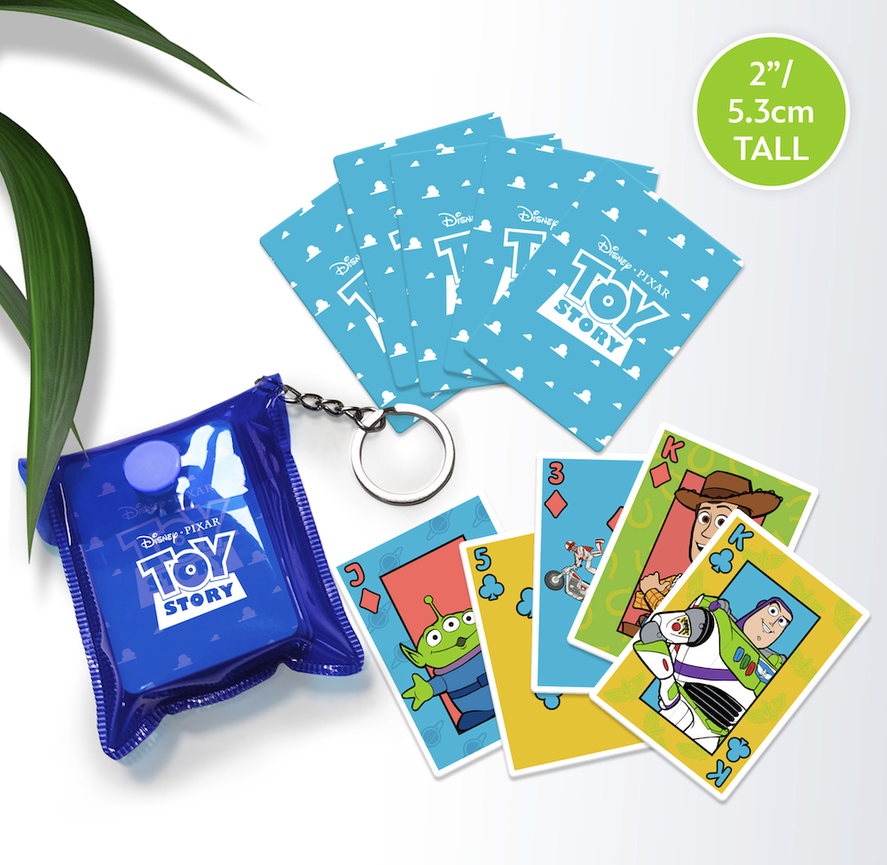 TOY STORY - Logo - Mini Playing Cards Keychain
