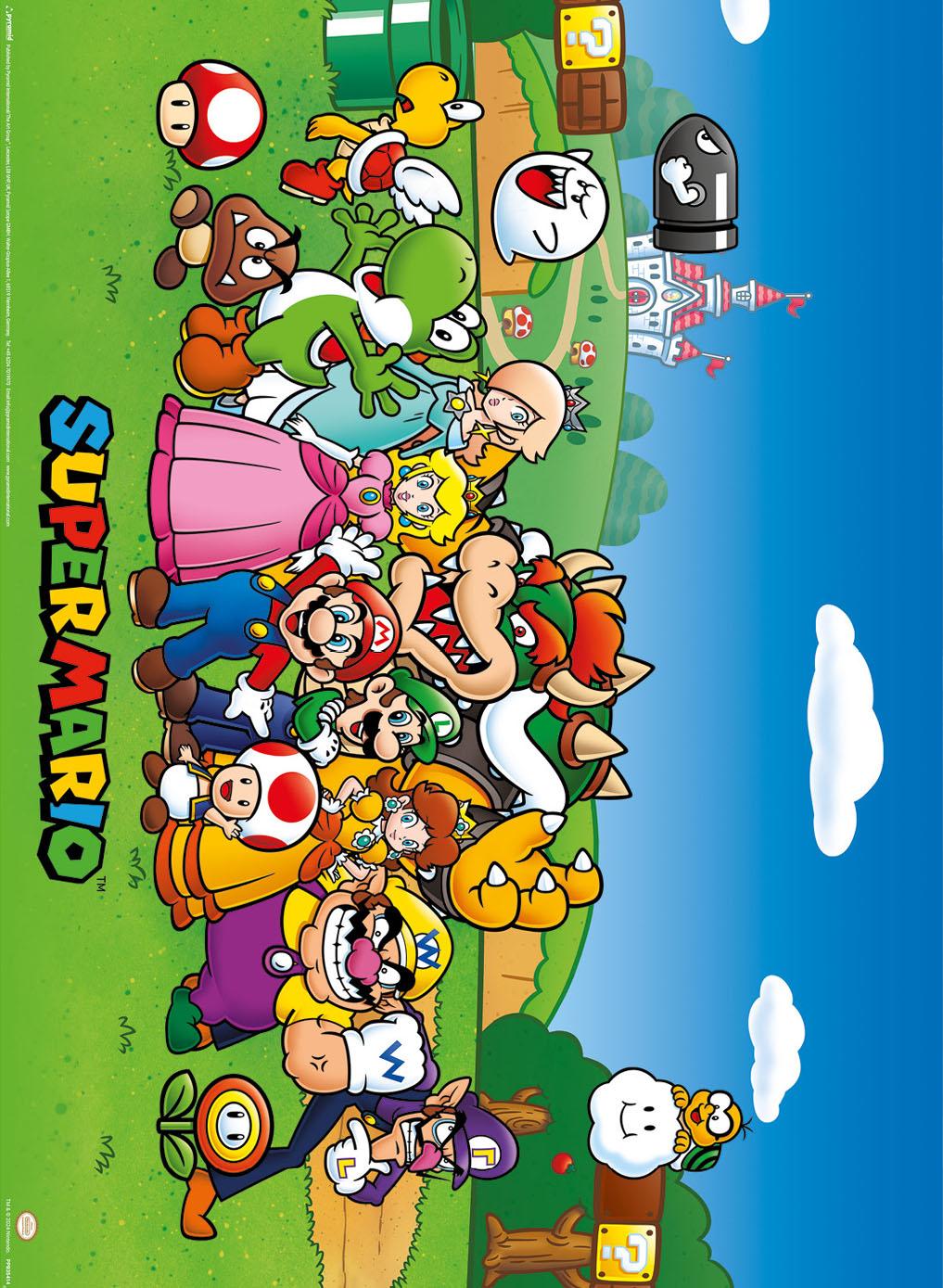 SUPER MARIO - 2 Posters 52 x 38cm Set