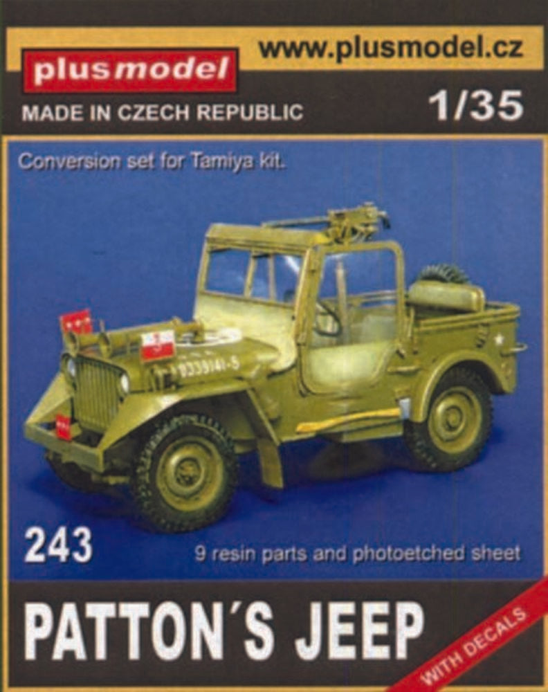 Patton's Jeep f��r Tamiya Bausatz