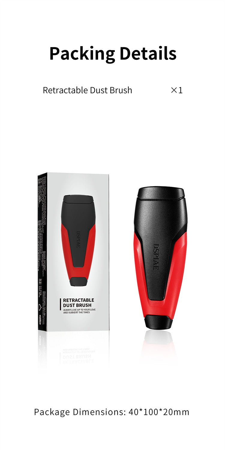 DSPIAE pt-rdb - Retractable Dust Brush Double-head