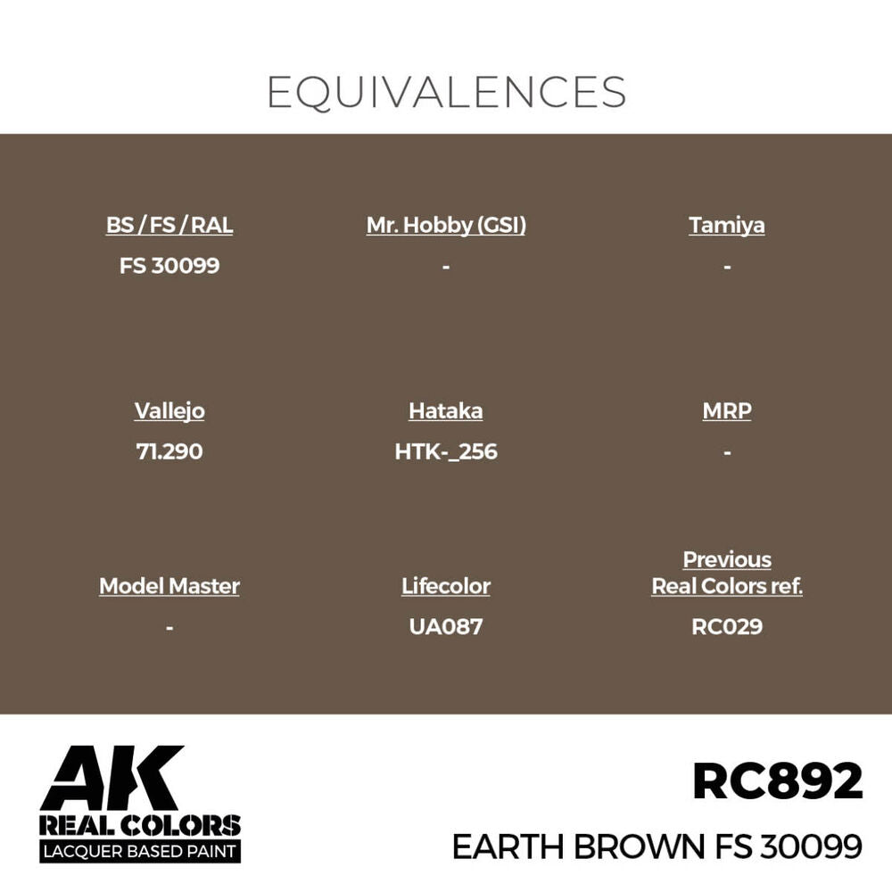 Real Colors: Earth Brown FS 30099 17 ml.