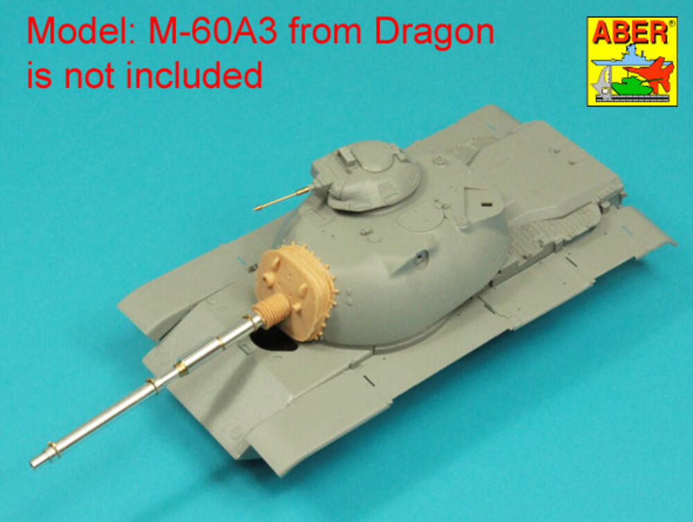 105 mm M-68 barrel with thermal shroud for M60A3 Tank