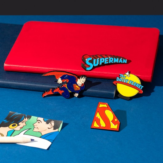 SUPERMAN - Set of 4 Pin's