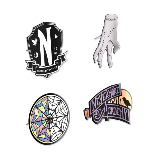 WEDNESDAY - Set of 4 Pin's