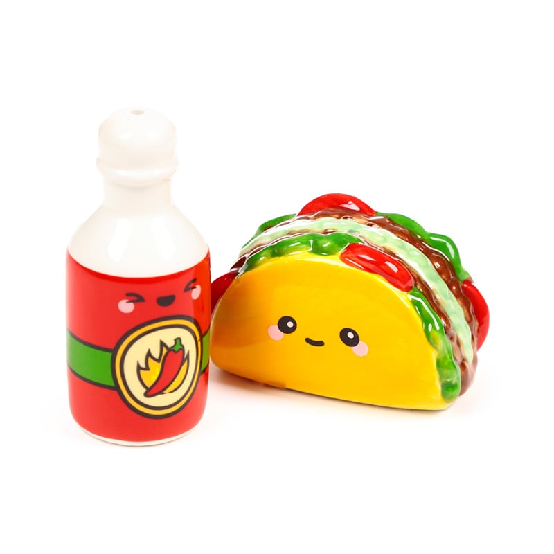 KAWAII - Taco & Sauce - Salt and Pepper Shakers Set