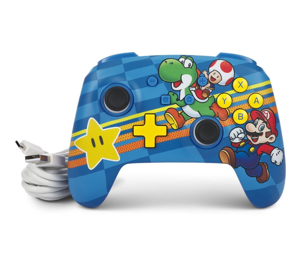 Wired Controller Nintendo Switch - Mushroom Kingdom Friends