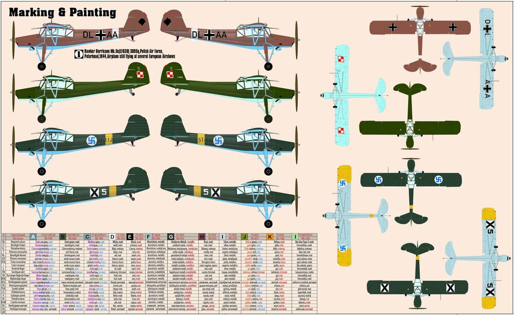 Fi-156 C-3 Rommels Storch START SET